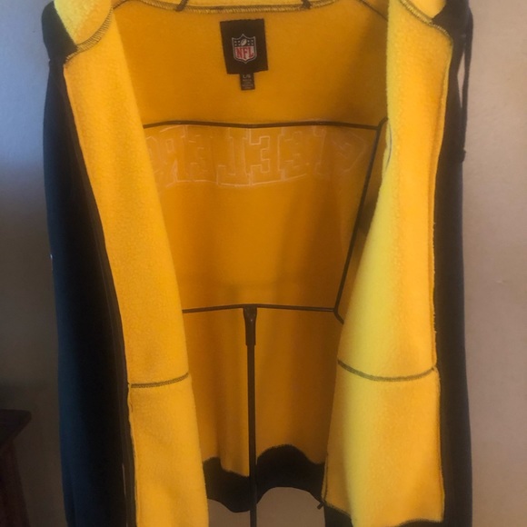 NFL MENS Steelers Jacket Size Large - Picture 7 of 9